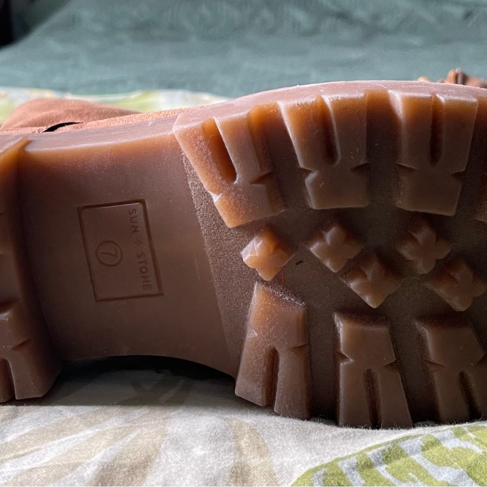 Rust Color Work Boots - image 2